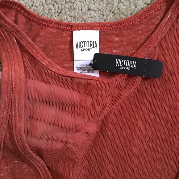 🧡Victoria’s Secret Mesh Front Sport Tank Top - Picture 4 of 6